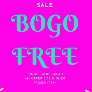 BOGO FREE SALE!